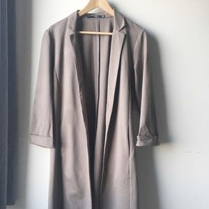 Light weight long, slouchy blazer ~ASOS